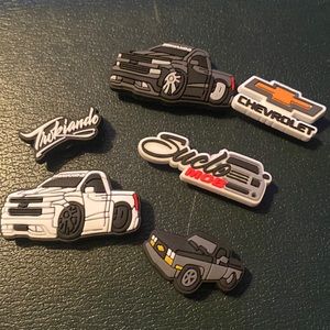 Truck croc charms